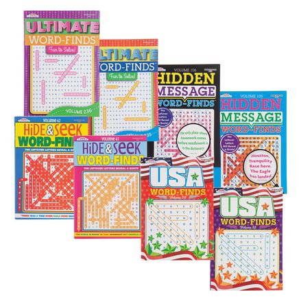 Fantastic Fun Word-Finds, Value Set of 8-376431