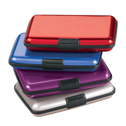 RFID Aluminum Credit Card Holder-376623
