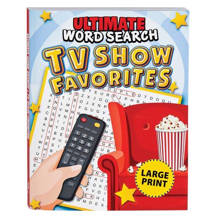 TV Show Favorites Ultimate Large Print Word Search-377014