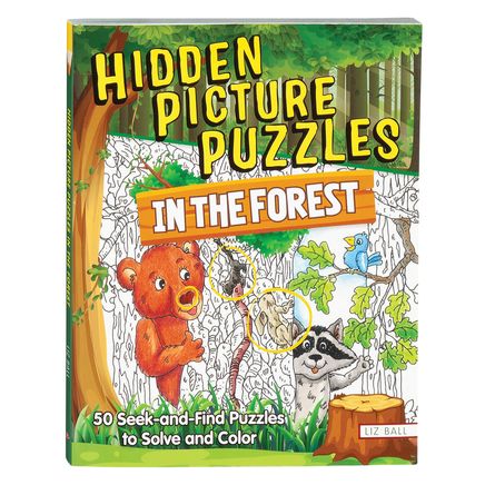 Hidden Pictures In The Forest Puzzle Book-377062