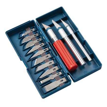 16-Piece Hobby Knife Set with Case-377407