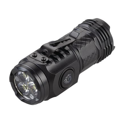 Rechargeable Pocket Tactical Flashlight By LivingSURE™-377959