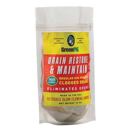 Green Pig® Drain Restore & Maintain, 12 Pack-377994