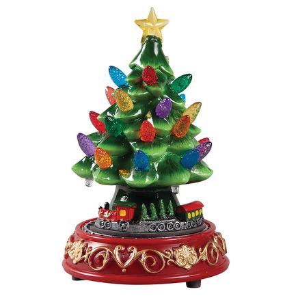 Musical Ceramic Tree with Train by Holiday Peak™-378022