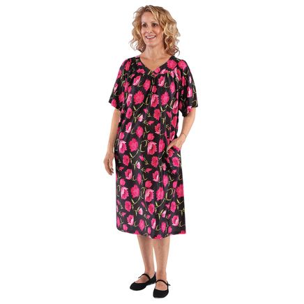 Printed House Dress with Pockets by Sawyer Creek™-378051