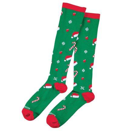 Holiday Knee-High Compression Socks-378110