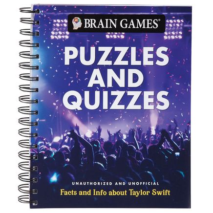 View product details for Brain Games® Taylor Swift Puzzles and Quizzes