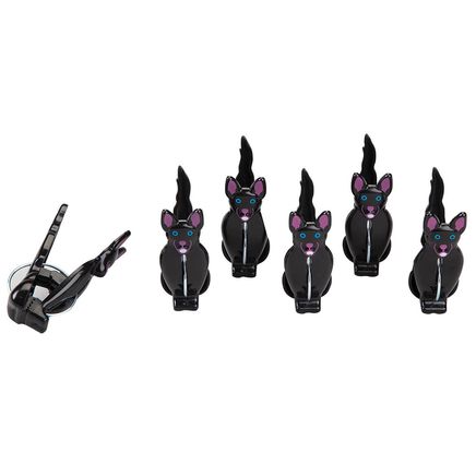 Dog Snack Bag Clips, Set of 6-378317