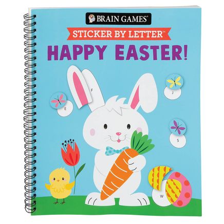 Brain Games® Sticker by Letter™ Happy Easter!-378370