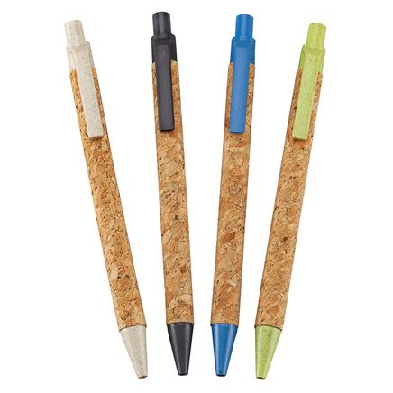 Eco Cork Pens, Set of 4-378639