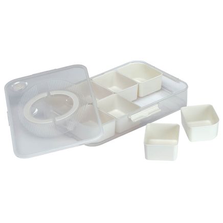 Divided Serving Tray with Lid and Handle by Chef’s Pride™-378699