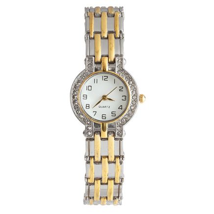 JaxsonCade™ Two-Tone Crystal Watch-378704