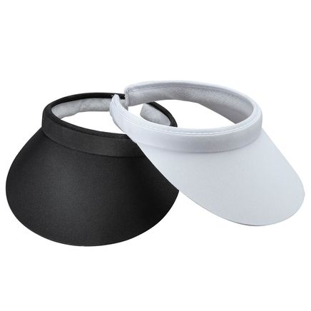 Women's Clip-On Sun Visors, Set of 2-378707