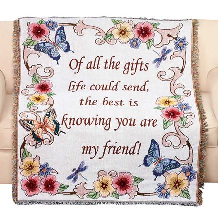 View product details for My Friend Tapestry Throw