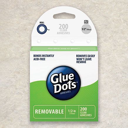 Removable Glue Dots, Set of 200-302163