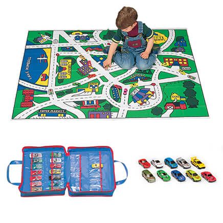 Floor Play Mat And Car Set And Case-310281