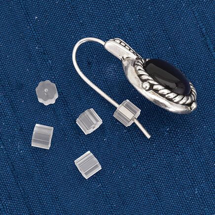 French Wire Earring Clutches, Set of 12-310561