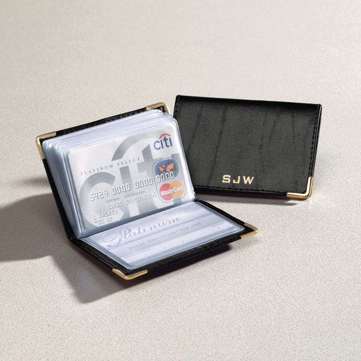 Personalized Leather Credit Card and Photo Wallet + '-' + 312375