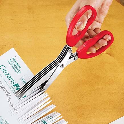 Red Shredder Scissors-316162