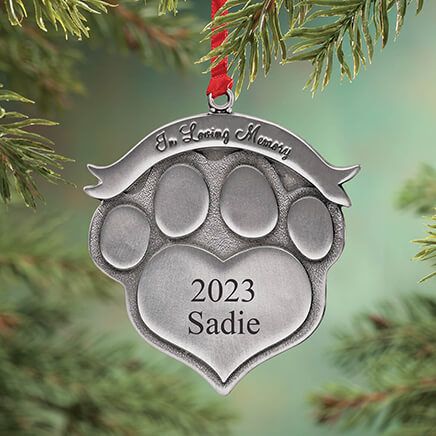 Personalized Pet Memorial Ornament-316626