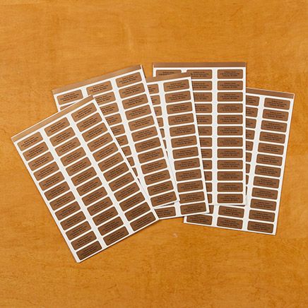 Personalized Block Address Labels, Set of 200-320115