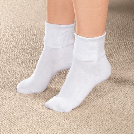 Buster Brown Cotton Anklets, 3 Pairs-337089