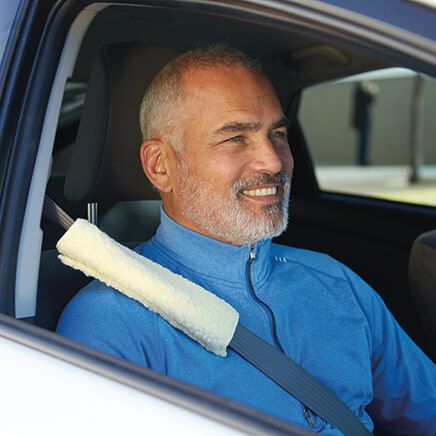 Sherpa Seat Belt Covers, Set of 2-337136