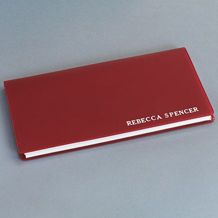 Personalized 2 Year Planner Burgundy-342136