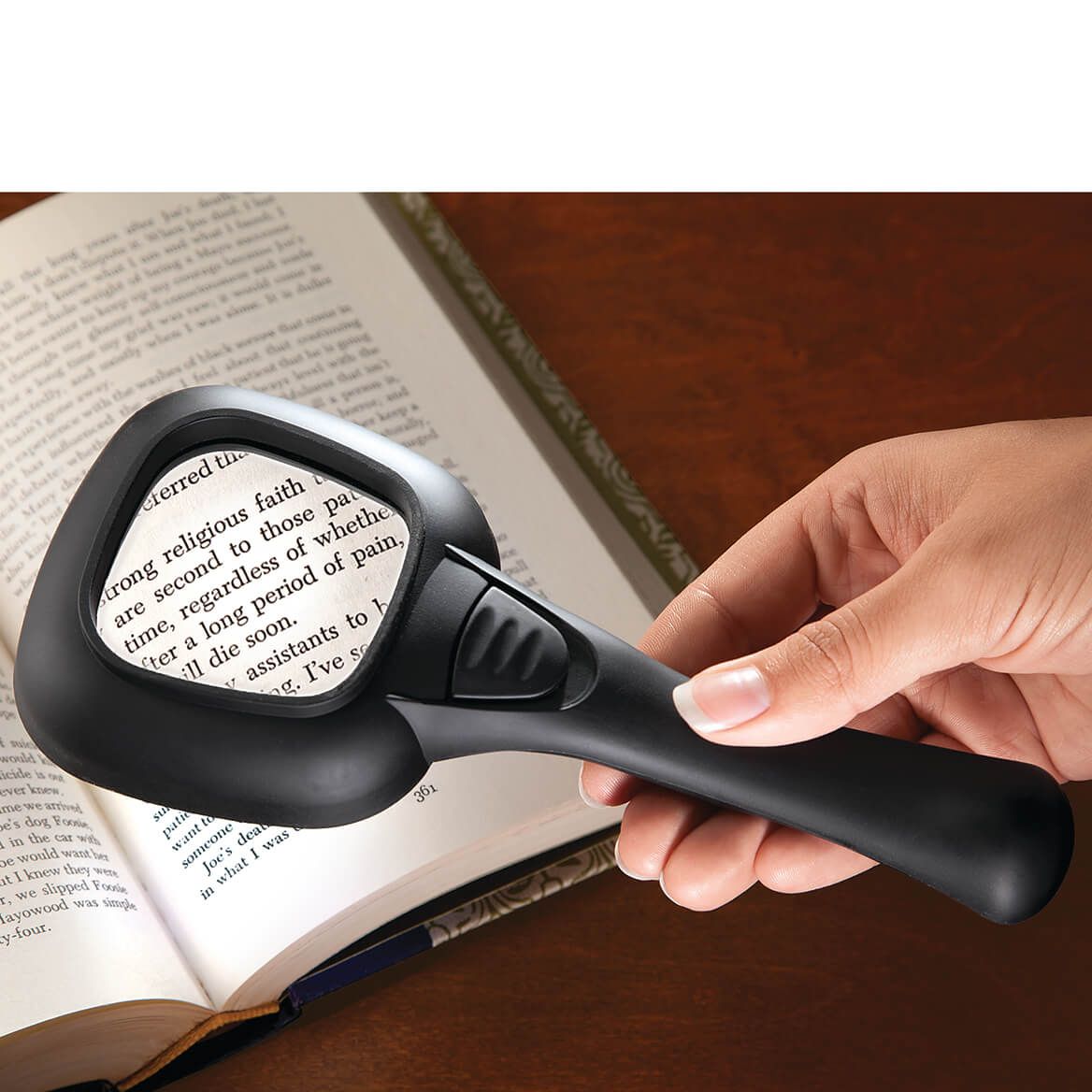 LED Hand Held Magnifier + '-' + 344666