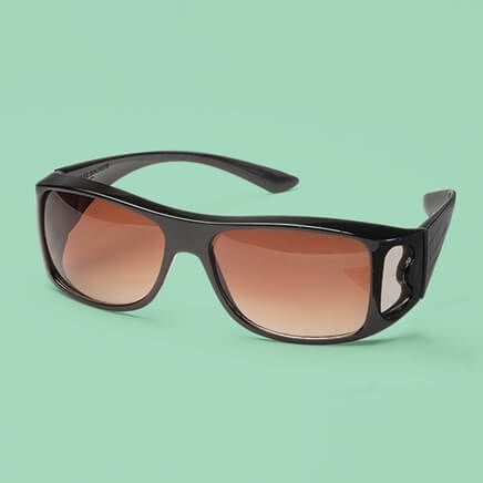Clear View Wraparound Sunglasses-345672
