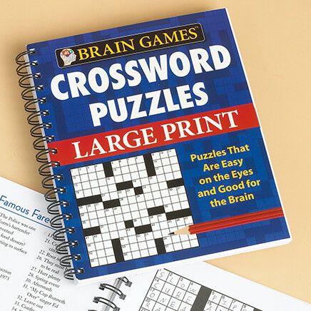 Brain Games Large Print Crossword-346375