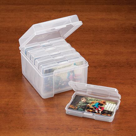 7-Piece Plastic Photo Storage Set-347427