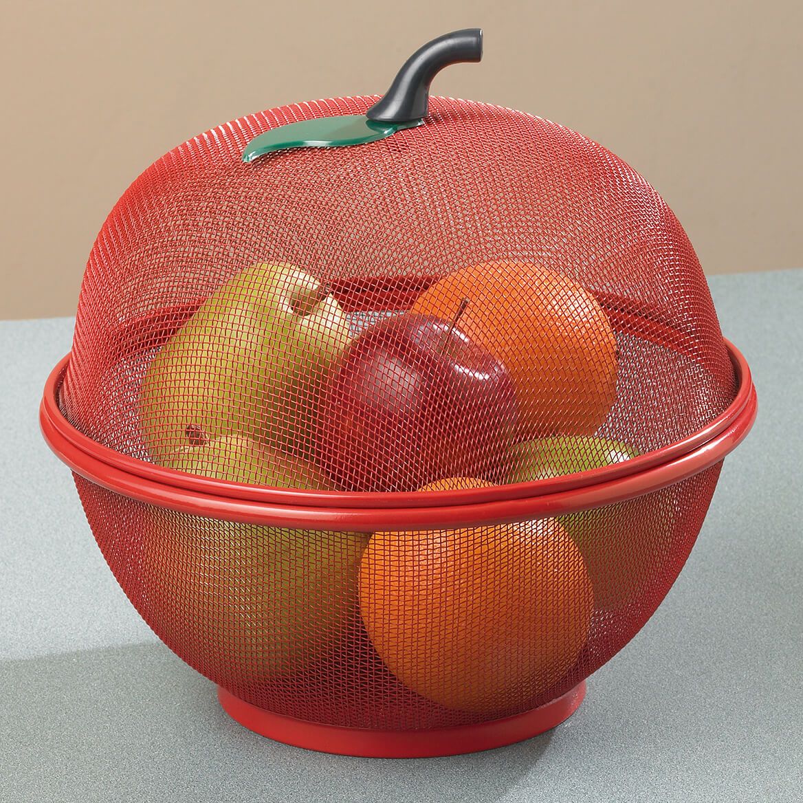 Apple Shape Mesh Basket + '-' + 350435