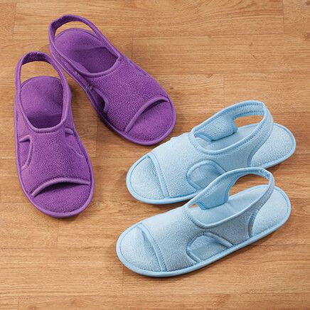 Terry Memory Foam Slippers-355384
