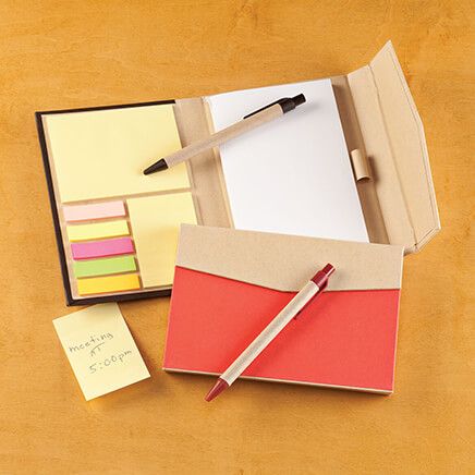 Memo Book with Sticky Notes, Set of 2-360828