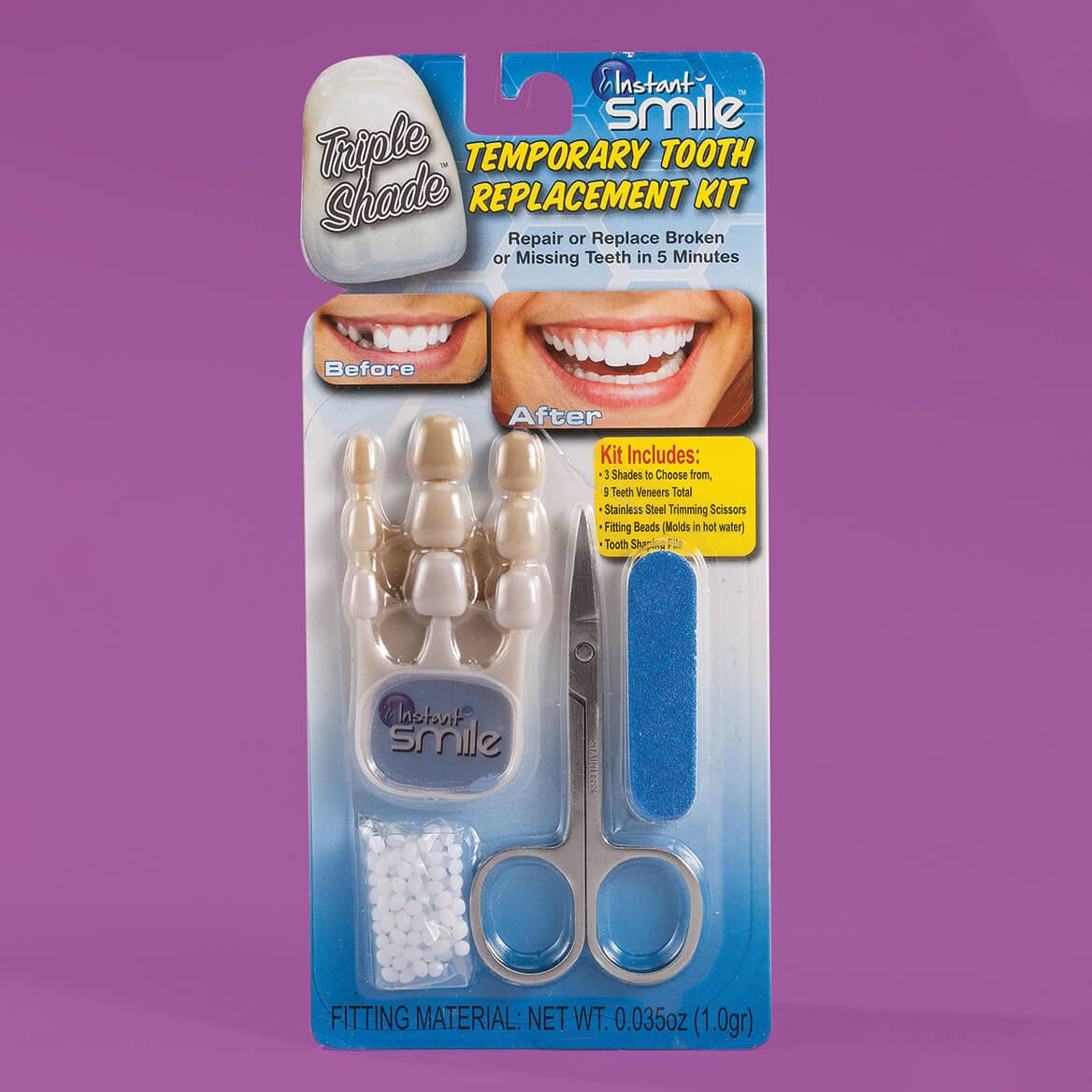 Instant Smile™ Temporary Tooth Replacement Kit + '-' + 366588