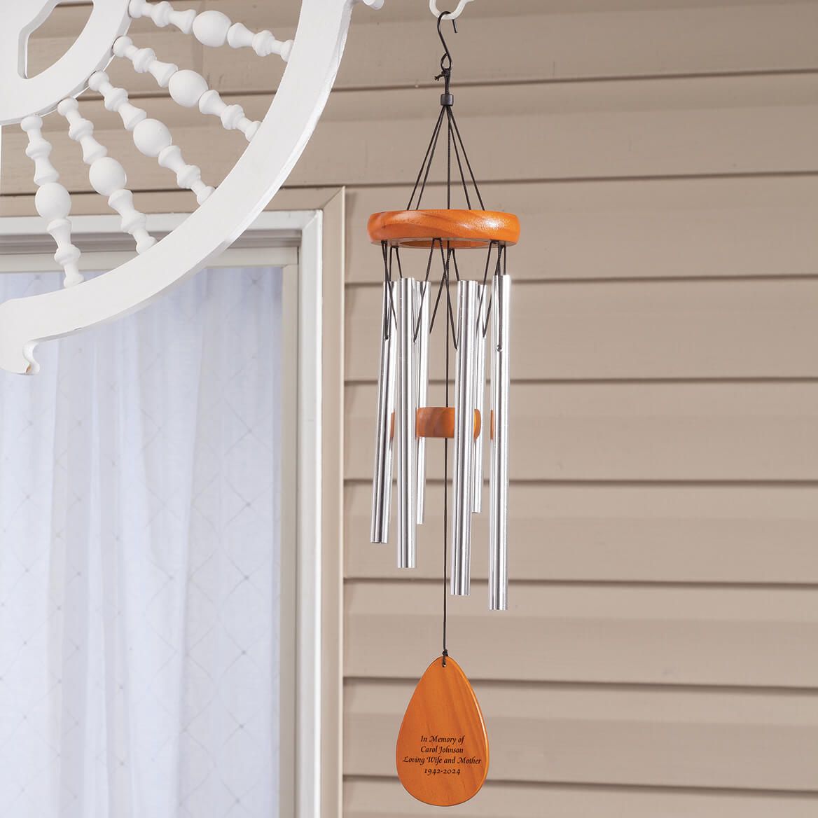 Personalized Wooden Windchime + '-' + 366630