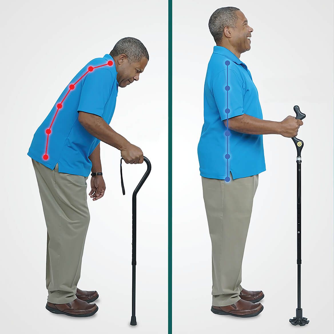 As Seen On TV Campbell Posture Cane + '-' + 368020