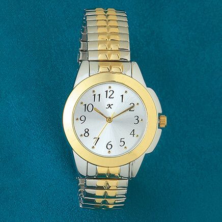 Two Tone with Stretch Band Watch-368470