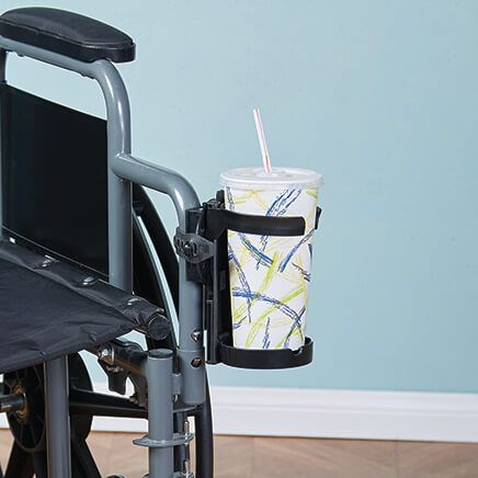 Mobility Cup Holder with Adjustable Height and 360° Rotation-369093