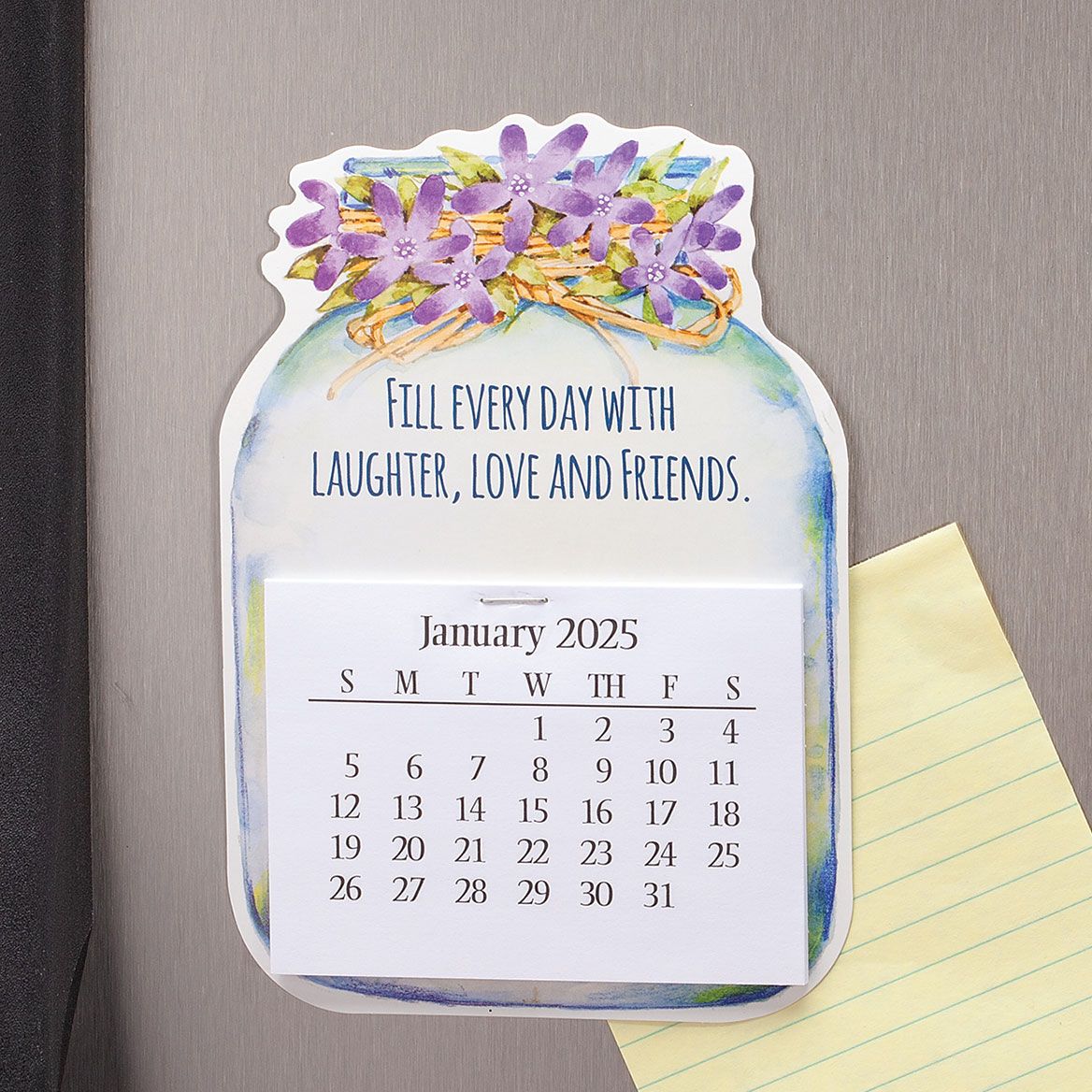 Large Mason Jar Magnet Calendar + '-' + 369563