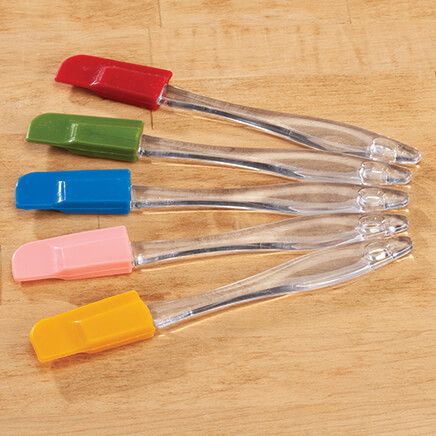 Silicone Mini Spatulas, Set of 5-369675