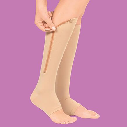 Zippered Compression Stockings-370092