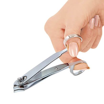 EZ Grip Side Cut Fingernail Clippers-370151