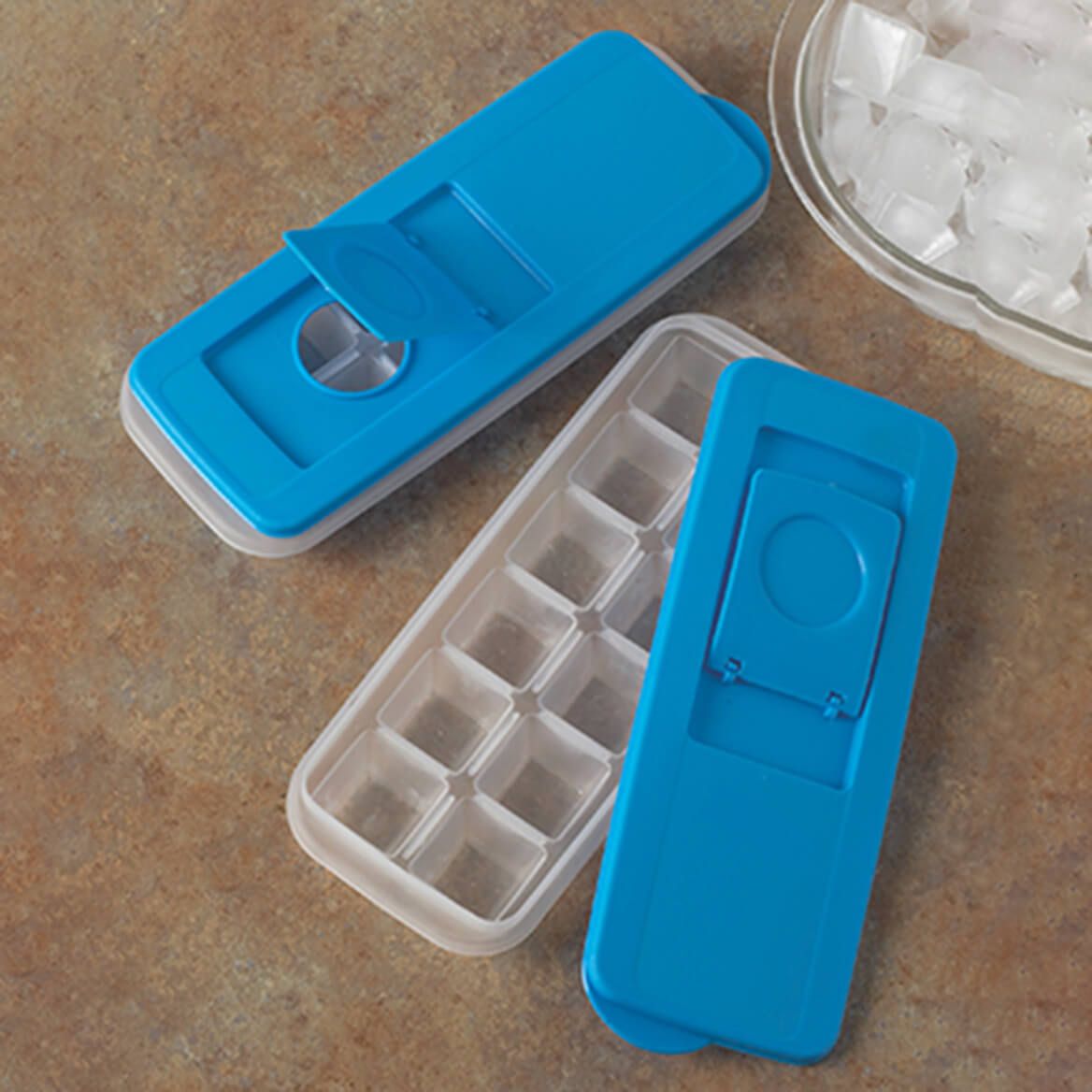 Easy to Fill Covered Ice Cube Trays, Set of 2 + '-' + 372017