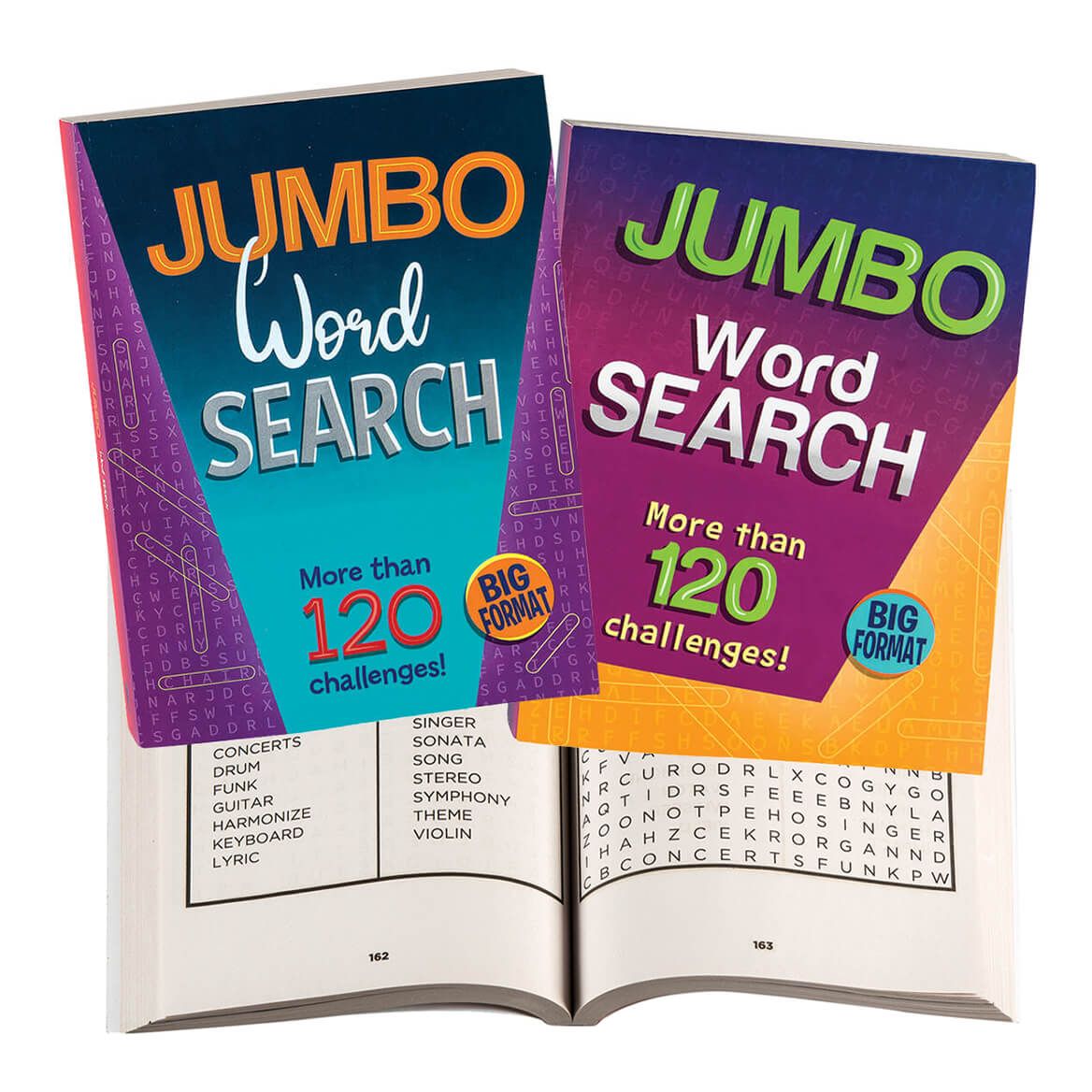 Jumbo Word Search 320-Pg. Books, Set of 2 + '-' + 372204