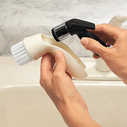 Snap-On Sprayer Scrubber by Chef's Pride™-372356