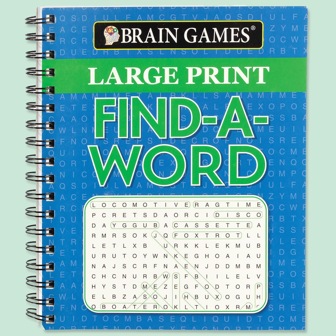 Brain Games® Large Print Find-A-Word Book + '-' + 372563