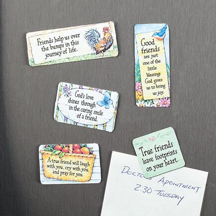 Country Friends Magnets, Set of 6-372616