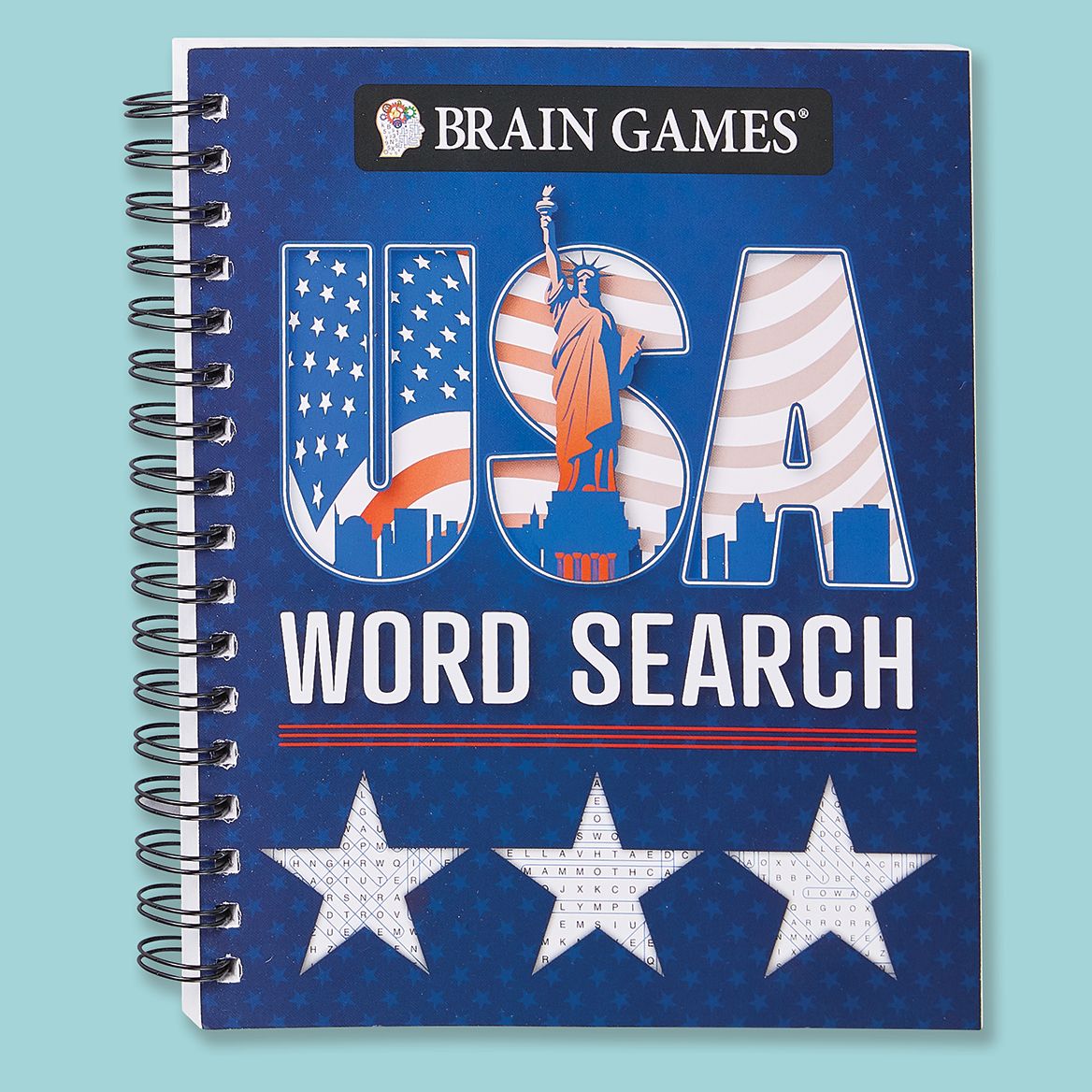 Brain Games® USA Word Search Liberty Book + '-' + 372672